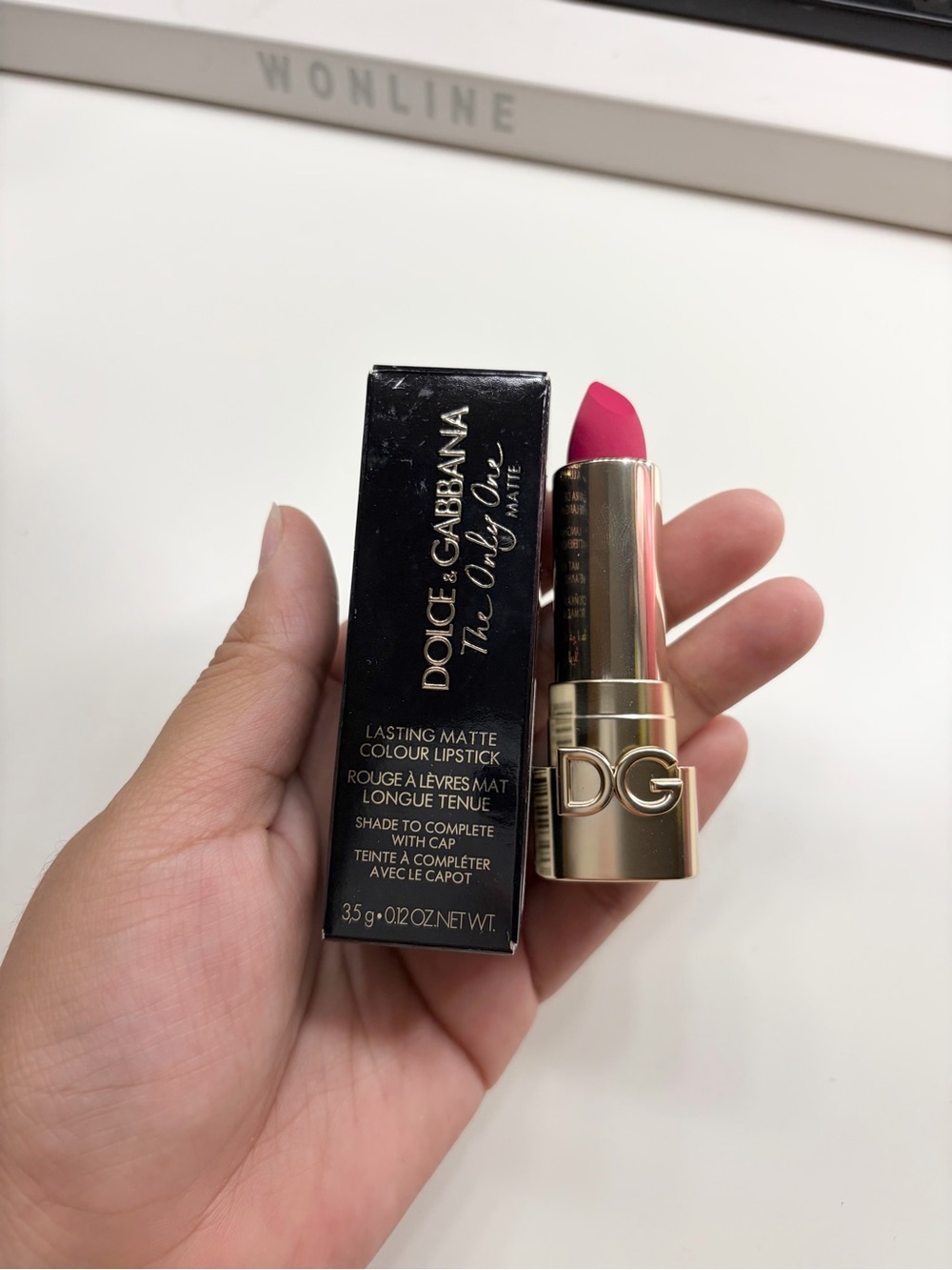 Dolce & Gabbana The Only One Matte “Vivid Fuchsia” Lipstick